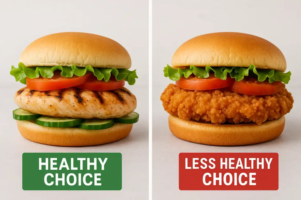high protein fast food options