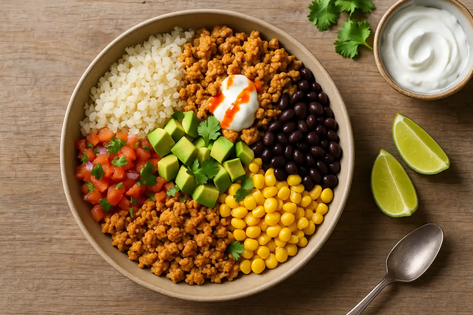 DIY High Protein Fast Food Bowl