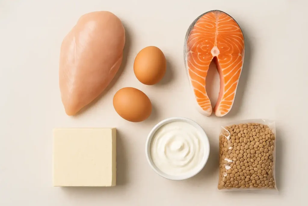 high protein grocery list