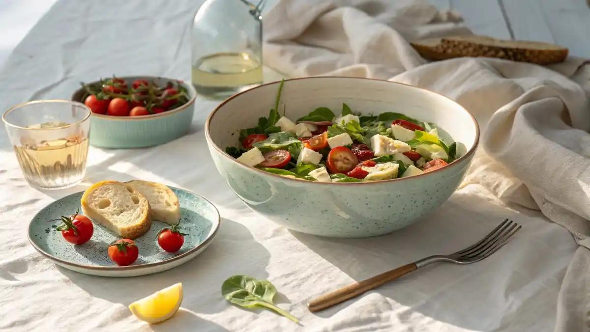 Spinach Pasta Salad